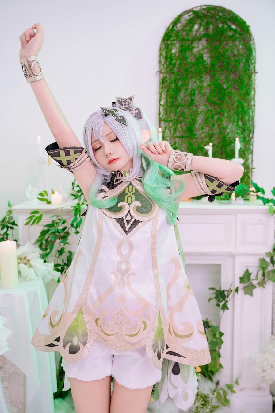 爆吉少女喵小吉艾尔登的美图分享，与您一起感受cosplay的魅力